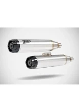 Tłumik motocyklowy Zard Overlapped Slip-On Harley Davidson (wybrane modele) stal nierdzewna