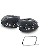 Sakwy skórzane Buffalo Custom Hepco&Becker o pojemności 30 litrów