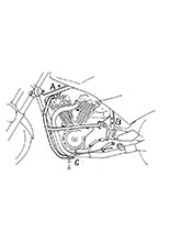 Gmole Hepco&Becker do Suzuki VX 800 [90-97] chrom