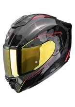 Kask integralny Scorpion EXO-1500 CARBON AIR Mundi czarno-czerwono-żółty