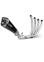 Pełny układ wydechowy (Delta Race) MIVV do Honda CB650 R (19-) / CBR650 R (19-) czarny