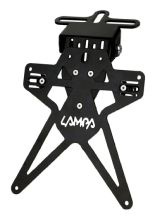 Uniwersalne mocowanie tablicy rejestracyjnej Lampa Aero-X Evo 7 z regulacją wysokości i pochylenia