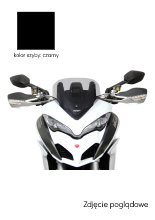 Szyba motocyklowa MRA Sport-Screen "SP" Ducati Multistrada 1200/ 1260/ S (15-23)/ Pikes P (15-24) czarna
