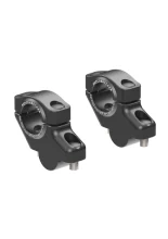 Podwyższenie kierownicy Hepco&Becker Yamaha Tenere 700 (25-) (30 mm w górę, 21 mm w tył) czarne