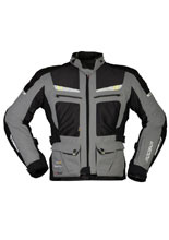 Kurtka motocyklowa Modeka Aft Air szaro-czarna