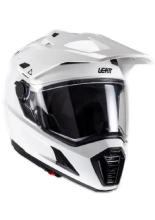 Kask adventure Leatt Kit Adv 8.5 V25 z goglami biało-czarny