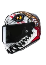 Kask integralny HJC RPHA 12 Kepina biało-czerwony