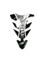 Tankpad PUIG Future, wzór Kawasaki (srebrny)