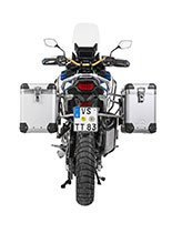Zestaw: kufry boczne z anodowanego aluminium "And-S" Zega Pro + stelaże srebrne Touratech Honda CRF1100L Africa Twin (22-)/ Adventure Sports (38+45L)