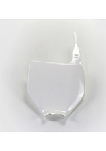 Tablica na numer startowy UFO do Kawasaki KX 125/250 (03-08), KXF 250 (04-08), KXF 450 (06-08) biała