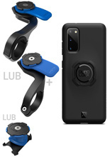 Zestaw rowerowy: Etui na telefon Samsung Galaxy S20 oraz mocowanie rowerowe Quad Lock