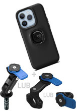 Zestaw na motocykl: etui na telefon iPhone 14 Pro + mocowanie Quad Lock