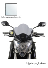 Szyba motocyklowa MRA Touring "NTN" Honda CB 1000 R (09-17) przeźroczysta