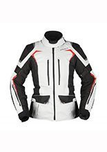 Kurtka motocyklowa damska Modeka Elaya popielato-czarna