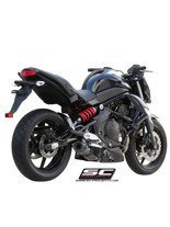 Tłumik owalny SC-Project do Kawasaki VERSYS 650 [07-11]