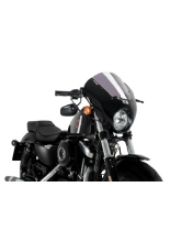 Półowiewka motocyklowa sportowa PUIG Dark Night Harley Davidson Sportster Forty-Eight XL1200X (15-20) lekko przyciemniana