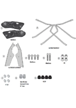 Stelaż pod sakwy motocyklowe Kappa Remove-X Yamaha Tracer 9 / GT/ GT+ (25-)