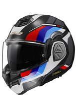 Kask szczękowy LS2 FF906 Advant Sport czarno-niebiesko-czerwony