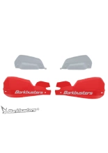 Osłony dłoni Barkbusters VPS z regulowanymi deflektorami, czerwone + zestaw montażowy Ducati Multistrada V4 / V4S / V4S Sport (21-)