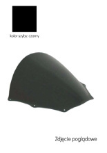 Szyba motocyklowa MRA Oryginalny kształt "O" Aprilia RSV Tuono 1000 [-05] czarna