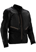 Kurtka motocyklowa tekstylna Leatt DriTour 7.5 Stealth czarna