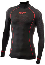 Bluza termoaktywna SIXS BlazeFit na zimę czarna unisex