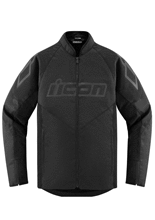 Kurtka motocyklowa tekstylna Icon Hooligan CE czarna