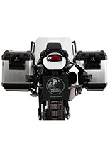 Zestaw: kufry boczne + stelaże Hepco&Becker Xplorer Cutout Ducati Desert X Rally (24-) srebrne