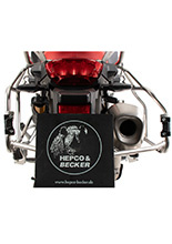 Stelaż kufrów bocznych Hepco&Becker Cutout Xplorer 40/37 BMW F 800 GS (24-) czarny