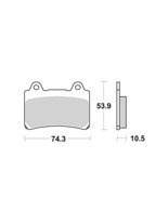Klocki hamulcowe SBS 590 LS