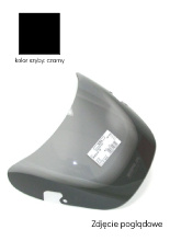 Szyba motocyklowa MRA oryginalny kształt "O" Honda CBR 600 F (91-94) czarna