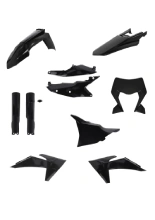 Pełny zestaw plastików Acerbis czarno-pomarańczowy KTM (wybrane modele)