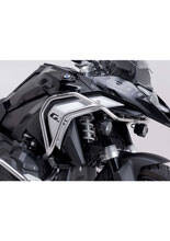 Gmole górne SW-Motech BMW R 1300 GS (23-) mocowane do oryginalnych crashbarów srebrne
