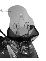 Mocowanie GIVI do szyby 292DT Kymco Dink 50-125-200i [06-16]