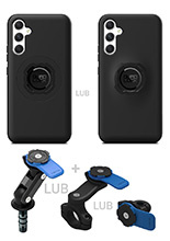Zestaw na motocykl: etui na telefon Samsung Galaxy A34 + mocowanie Quad Lock
