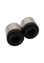 Koncówki kierownicy motocyklowej R&G Harley Davidson Pan America 1250 (Special) (21-23) srebrno-czarne