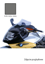 Szyba motocyklowa MRA Spoiler "S" BMW K 1200 S (05-09) / K 1300 S (09-16) przyciemniana