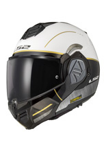 Kask szczękowy LS2 FF906 Advant Iron biało-czarno-szary