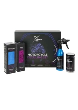 Zestaw do pielęgnacji motocykla Xzone Ride - mycie, detailer, mikrofibry