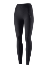 Legginsy termoaktywne damskie Brubeck Casual z wysokim stanem czarne