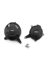 Pokrywy dekli silnika PUIG Ducati Streetfighter V4/ S (20-22) czarne, matowe