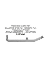 Rura łącząca Arrow Aprilia RS 125 [18-20]/ RS4 125 [17-18]