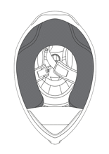 Poduszki policzkowe AGV do kasku K5 S