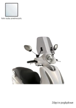 Szyba do skutera PUIG Traffic Yamaha D'elight (21-24) przeźroczysty