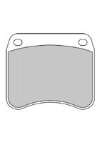 Klocki hamulcowe FERODO FDB342ST na tył