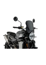 Szyba motocyklowa sportowa Puig New Generation Sport Husqvarna Svartpilen 801 (24-) czarny mat