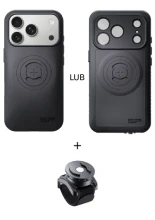 Zestaw: etui na telefon iPhone 17 Pro + uchwyt na rzep SPC+ SP Connect