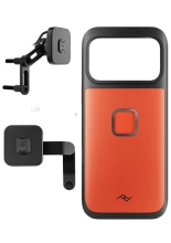 Zestaw na motocykl: etui Peak Design Mobile Gnar Case do smartfona Iphone 17 Pro Max z mocowaniem motocykla