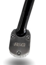 Poszerzenie stopki motocyklowej R&G Racing Aprilia RS 660 (21-24)/ Tuono 660 (21-24)/ RS 457 (24-) srebrne