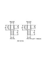 Adapter lusterek PUIG Hi-Tech BMW (wybrane modele) z owiewką (prawy)